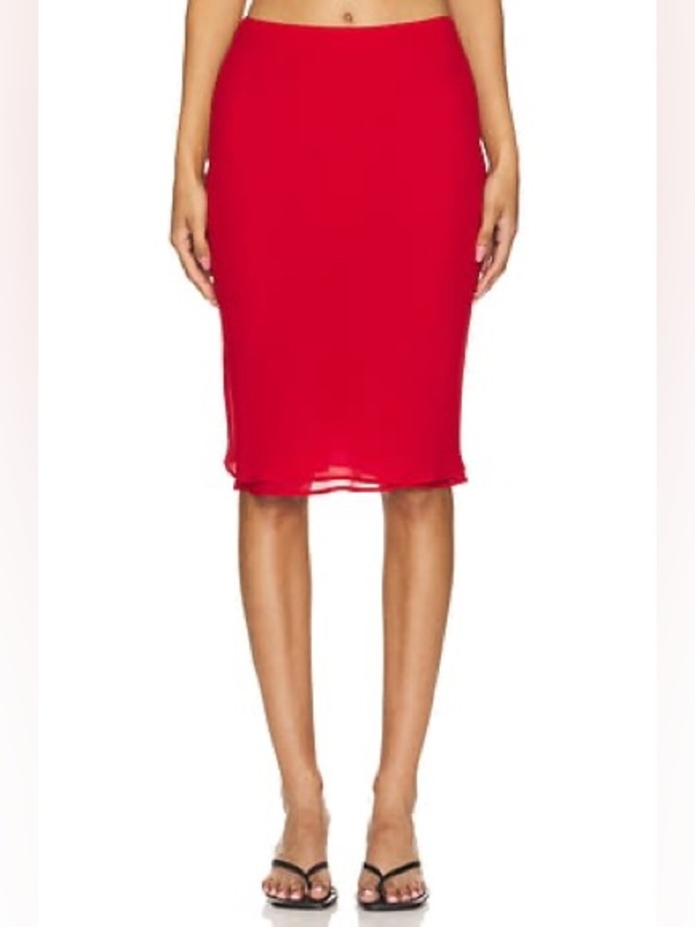 Mischa Midi Skirt in Bright Red
LOVERS AND FRIENDS